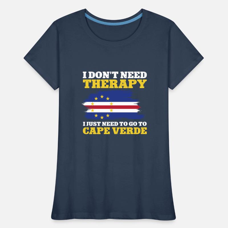 Drapeau du Cap-Vert Drapeau du Cap-Vert T-shirt bio Premium Femme