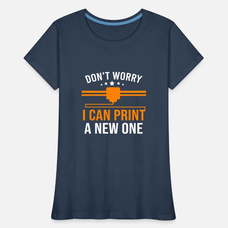 Impression 3D Impression Prototype T-shirt bio Premium Femme