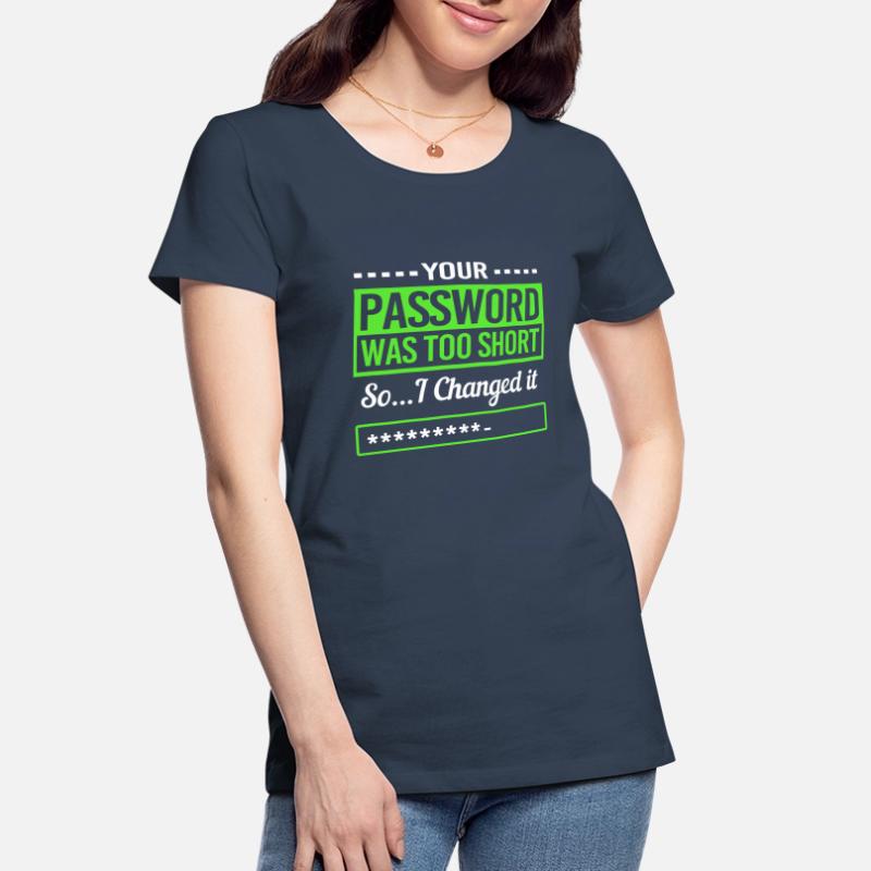 Cybersecurity Cyber Programmer Hacker Women's Premium Organic T-Shirt