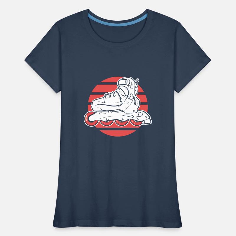 Roller Skating Roller Skates Inline Skates Women's Premium Organic T-Shirt