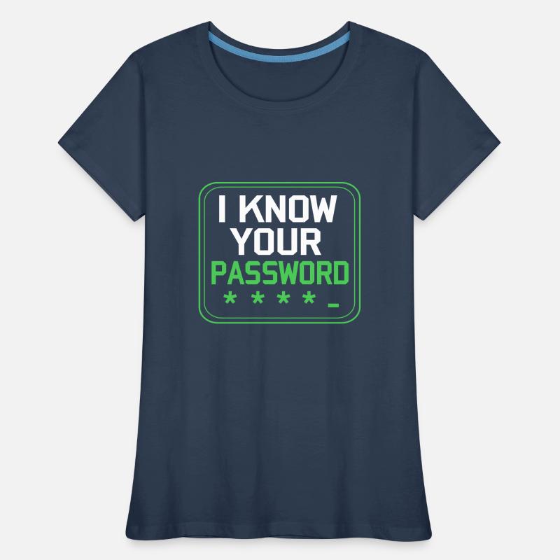 Cybersecurity Cyber Programmierer Hacker Frauen Premium Bio T-Shirt