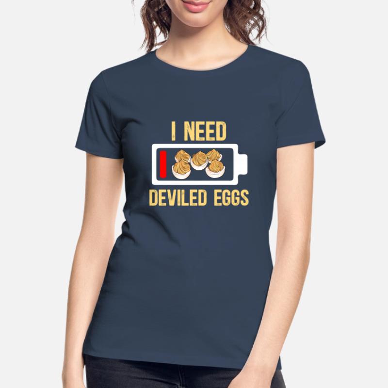 Stuffed Eggs Deviled Eggs Women's Premium Organic T-Shirt