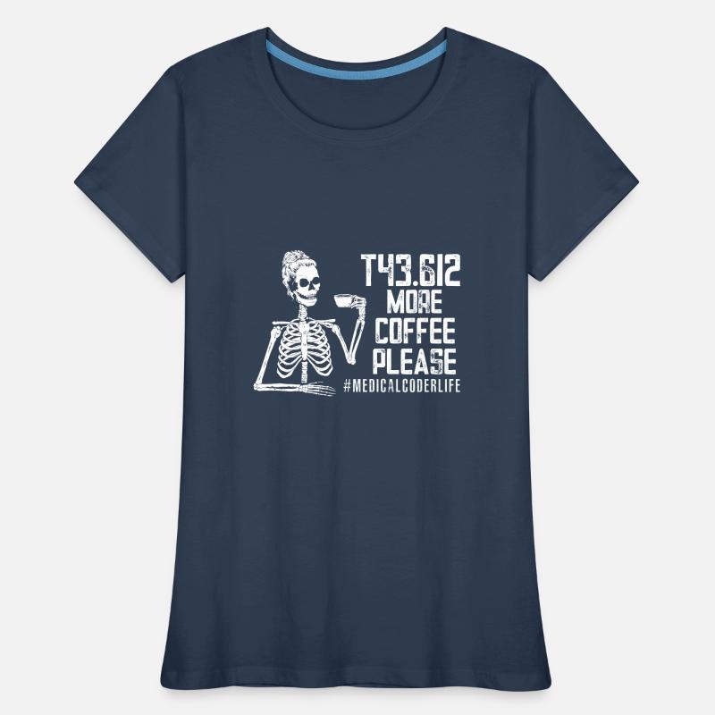 Medical Coder Coding Specialist Women's Premium Organic T-Shirt