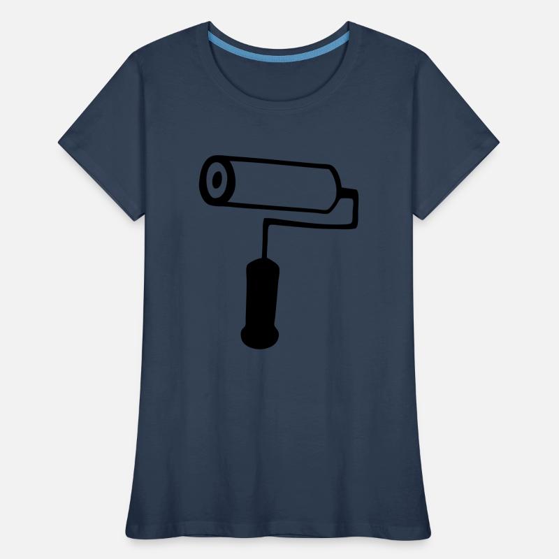 Farbroller Frauen Premium Bio T-Shirt