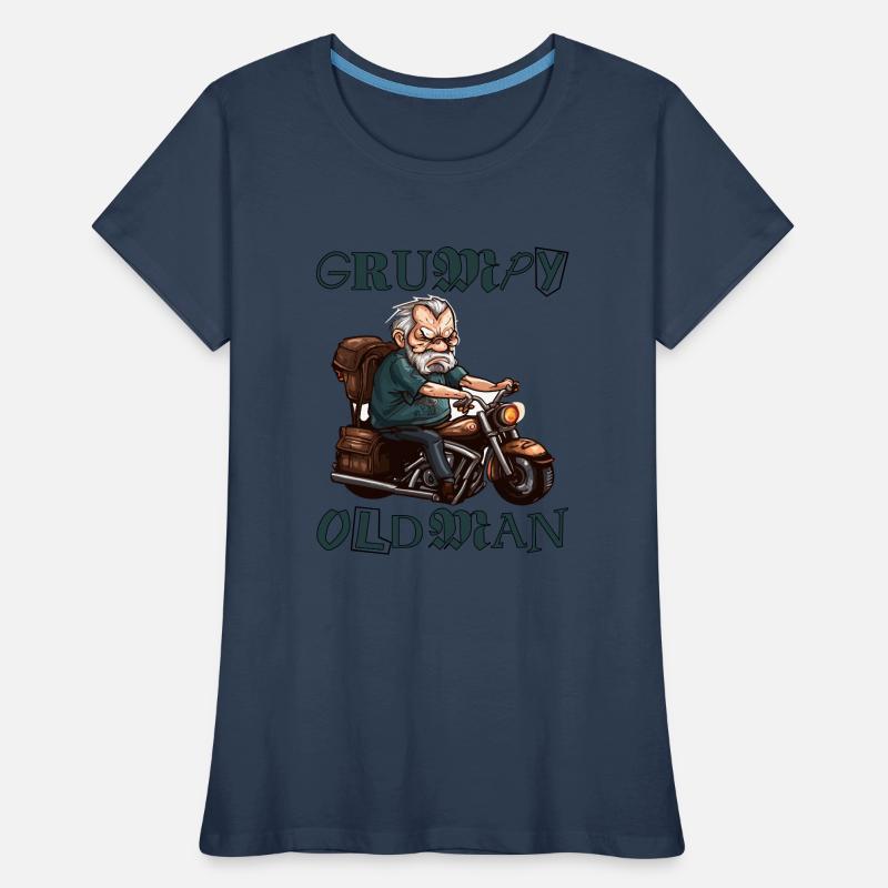GRUMPY OLD MAN Women's Premium Organic T-Shirt