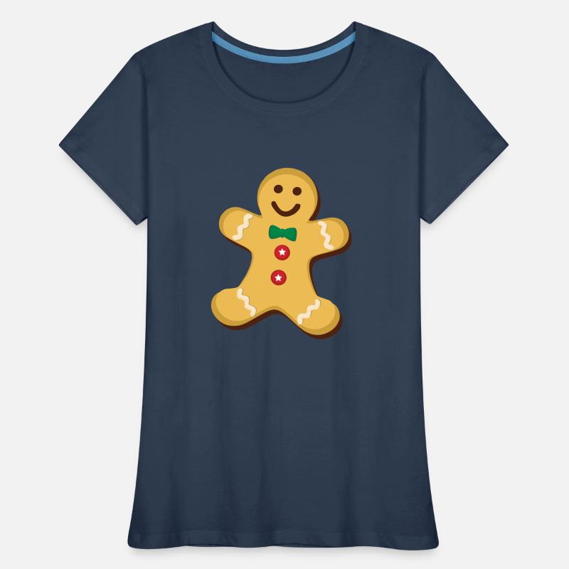 lebkuchenmann Frauen Premium Bio T-Shirt