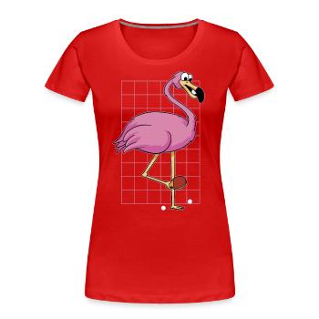 Tischtennis Outfit Damen Katze - Frauen Premium Bio T-Shirt - Navy - Vorne - Mia (176cm)