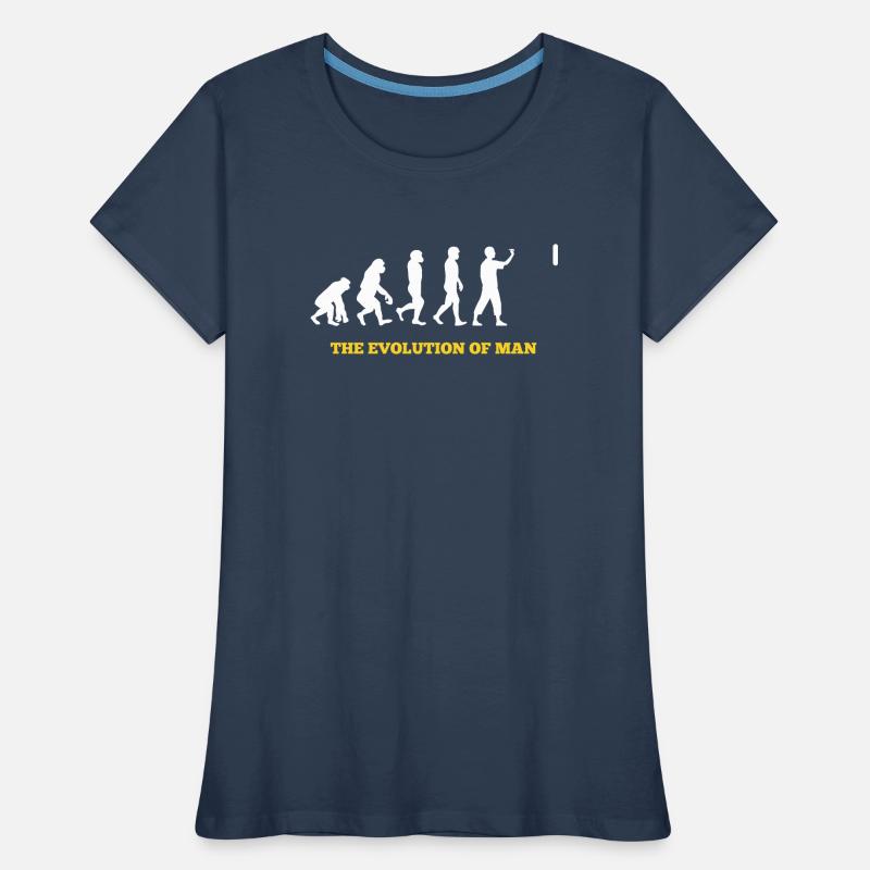 Darts - Evolution - Funny - Gift Women's Premium Organic T-Shirt