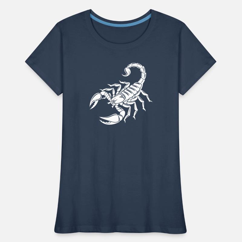 Scorpion - Dard venimeux - Conservation des espèces - Habitat T-shirt bio Premium Femme