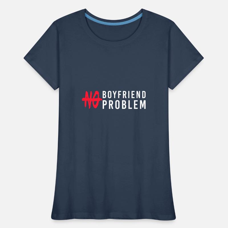 Problem Funny The Lesser Evil Women's Premium Organic T-Shirt
