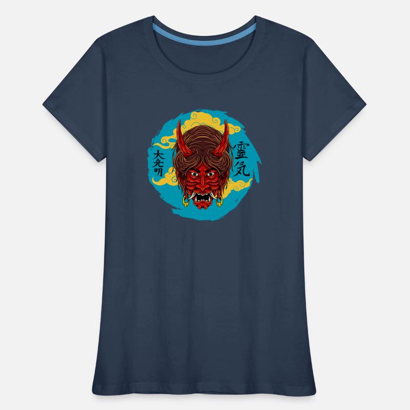 The Devil At Night Frauen Premium Bio T-Shirt