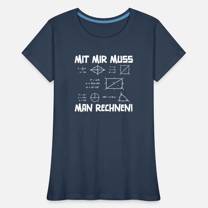 Math Math Teacher Women's Premium Organic T-Shirt