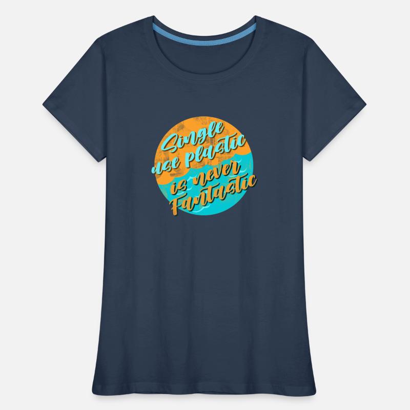 Avoid plastic Women's Premium Organic T-Shirt