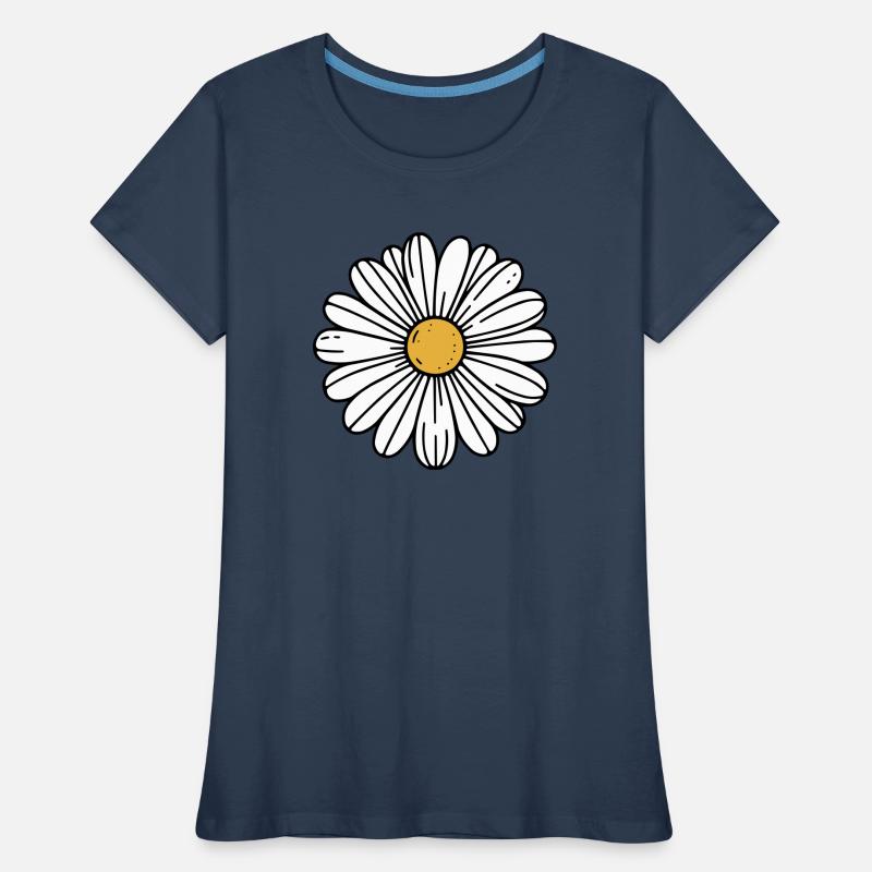Gänseblümchen Frauen Premium Bio T-Shirt