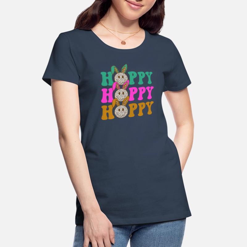 Happy Easter Easter Easter Egg Easter Celebration Easter Women's Premium Organic T-Shirt