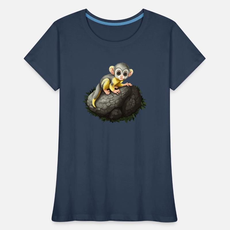Squirrel Monkey Squirrel Monkey Monkey Monkey Baby Women's Premium Organic T-Shirt