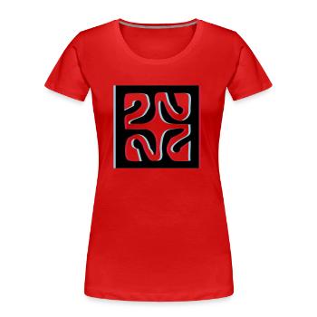 3d Diamant Tattoo - Frauen Premium Bio T-Shirt - Navy - Vorne - Mia (176cm)