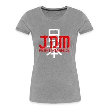 JDM Performance Tuning - Frauen Premium Bio T-Shirt -  - Vorne - Mia (176cm)