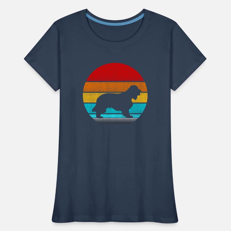 Cocker Spaniel Frauen Premium Bio T-Shirt