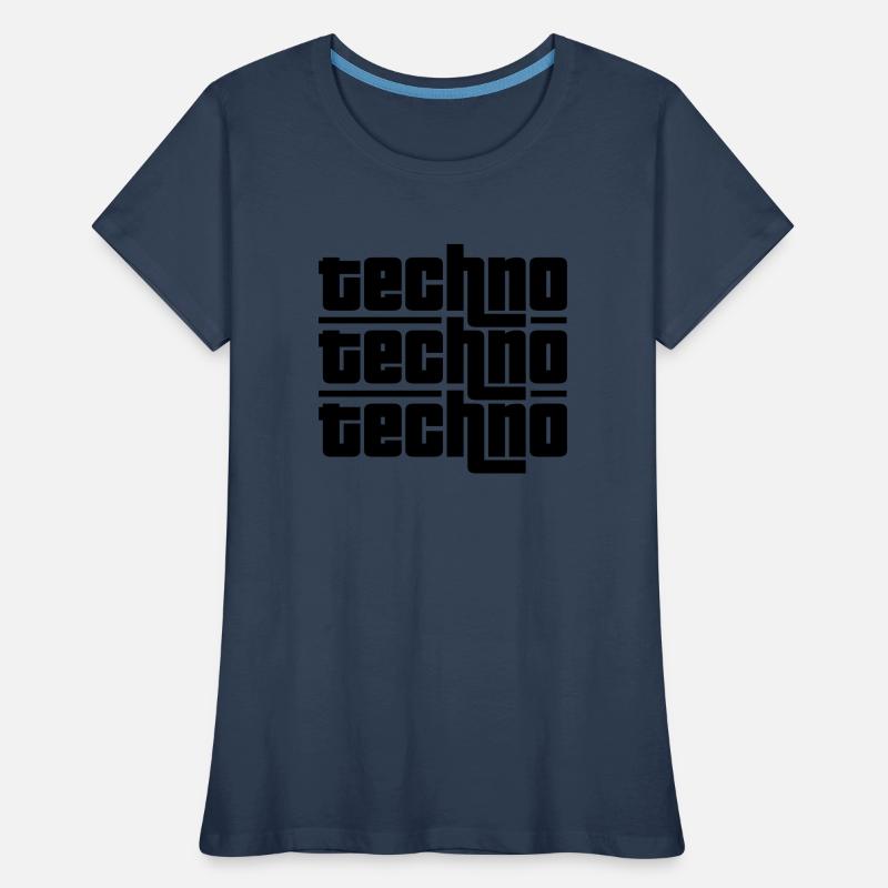 Techno Techno Techno Women's Premium Organic T-Shirt