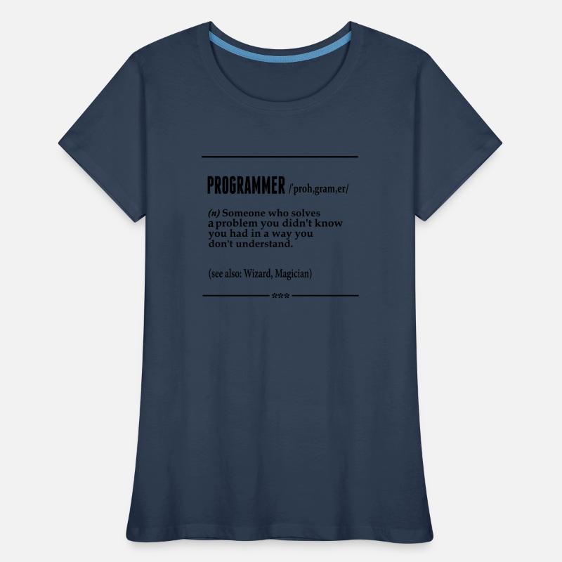 Programmer Noun Women's Premium Organic T-Shirt