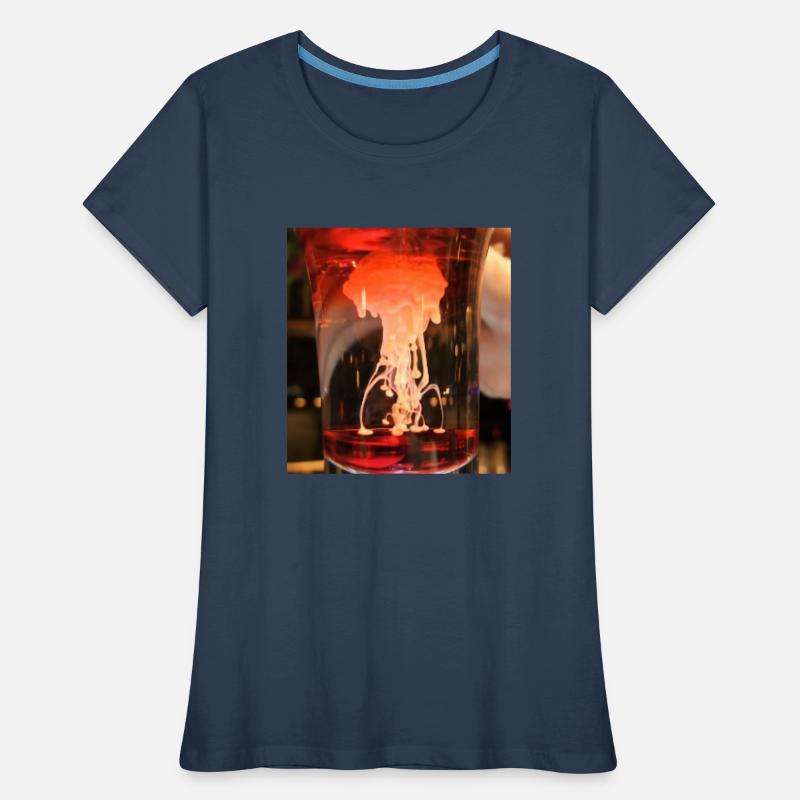 Vulkan Frauen Premium Bio T-Shirt