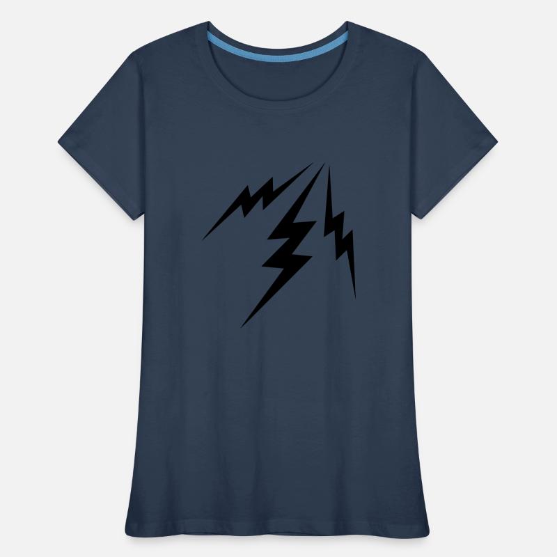 lightning Frauen Premium Bio T-Shirt