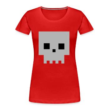 Langweiler - Frauen Premium Bio T-Shirt - Navy - Vorne - Mia (176cm)