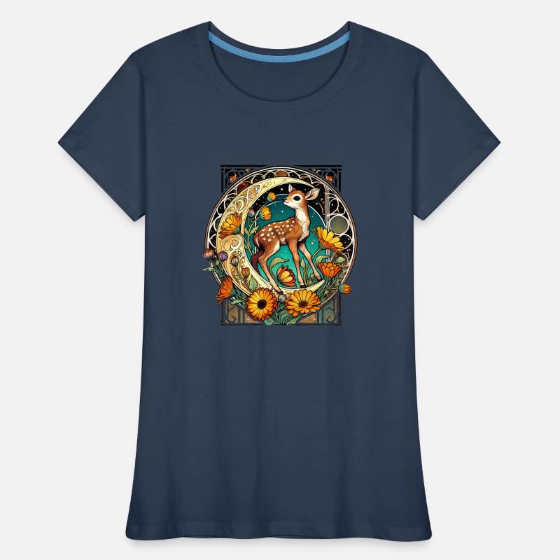 Faon T-shirt bio Premium Femme