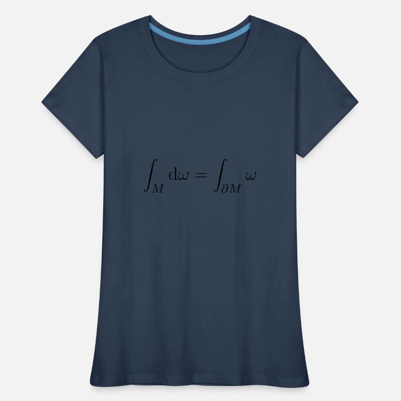 Integral Theorem Vector Analysis Women's Premium Organic T-Shirt