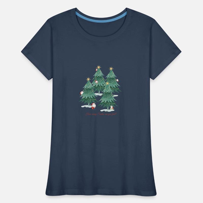 Cache-cache le Père Noël T-shirt bio Premium Femme