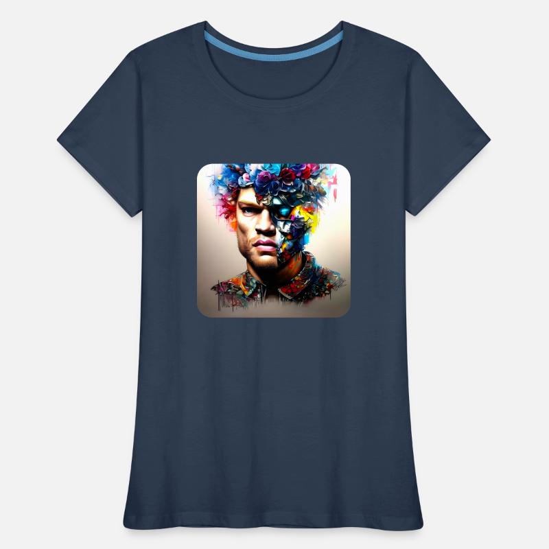 His deep rolling Frauen Premium Bio T-Shirt