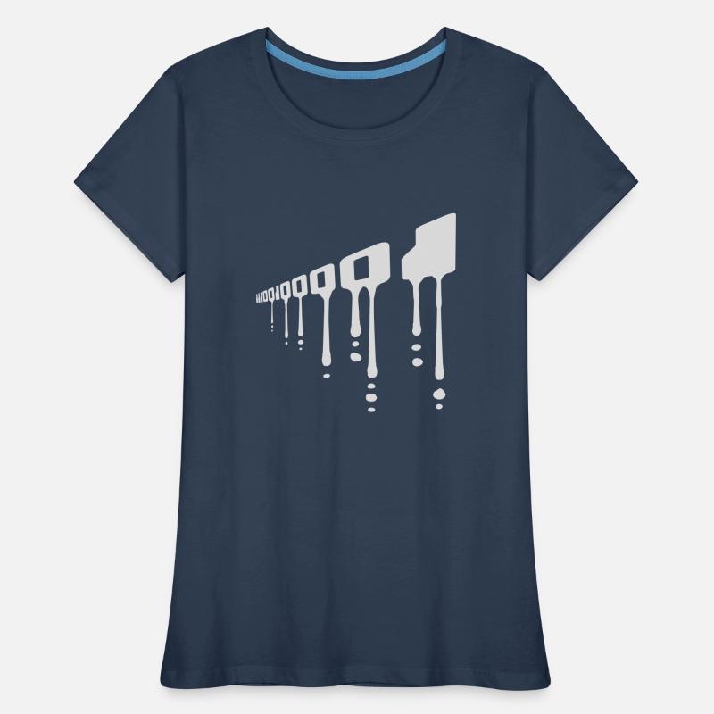 Binär Code Programm Sprache Frauen Premium Bio T-Shirt