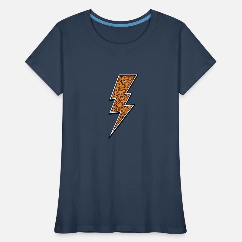 Leopard Blitz Women's Premium Organic T-Shirt
