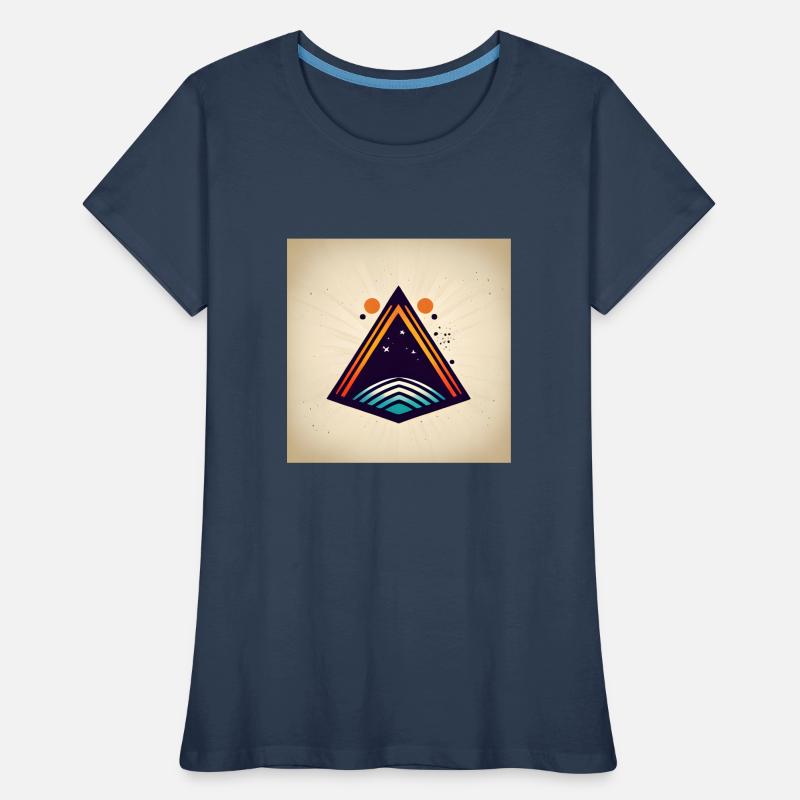 Triangle de l’espace T-shirt bio Premium Femme