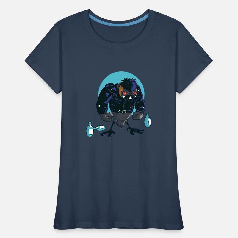 GrebeCastagneux - version without text Women's Premium Organic T-Shirt