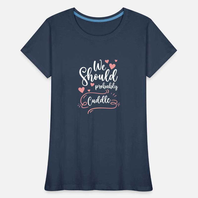 Câlins Teddy Bear Relation Affection T-shirt bio Premium Femme