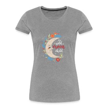 Symbol Sun Religion Elements - Women's Premium Organic T-Shirt - navy - Front - Mia (176cm)