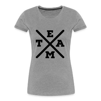 team - Women's Premium Organic T-Shirt -  - Front - Mia (176cm)