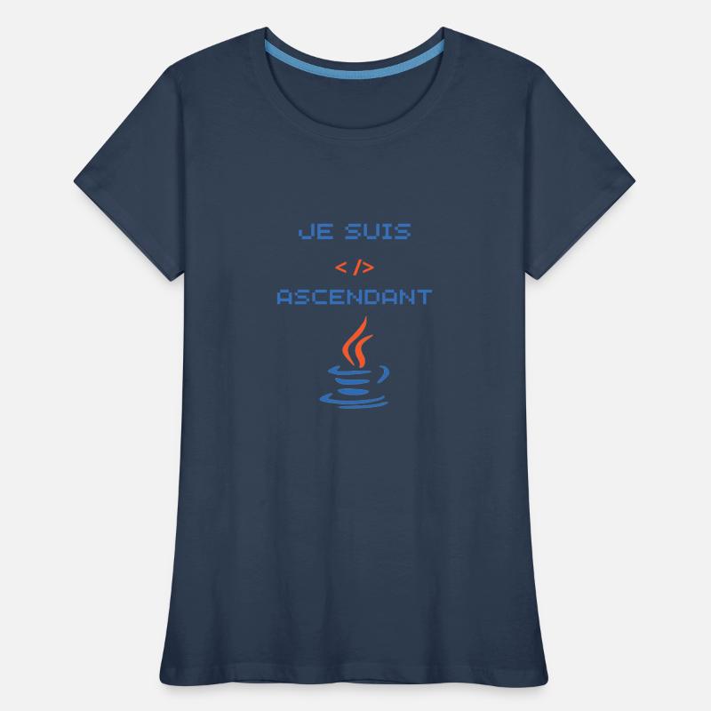 Gift for Java Developer Women's Premium Organic T-Shirt