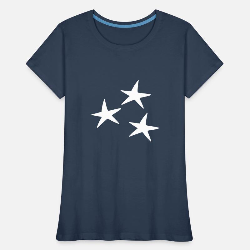 Star pattern icon Women's Premium Organic T-Shirt