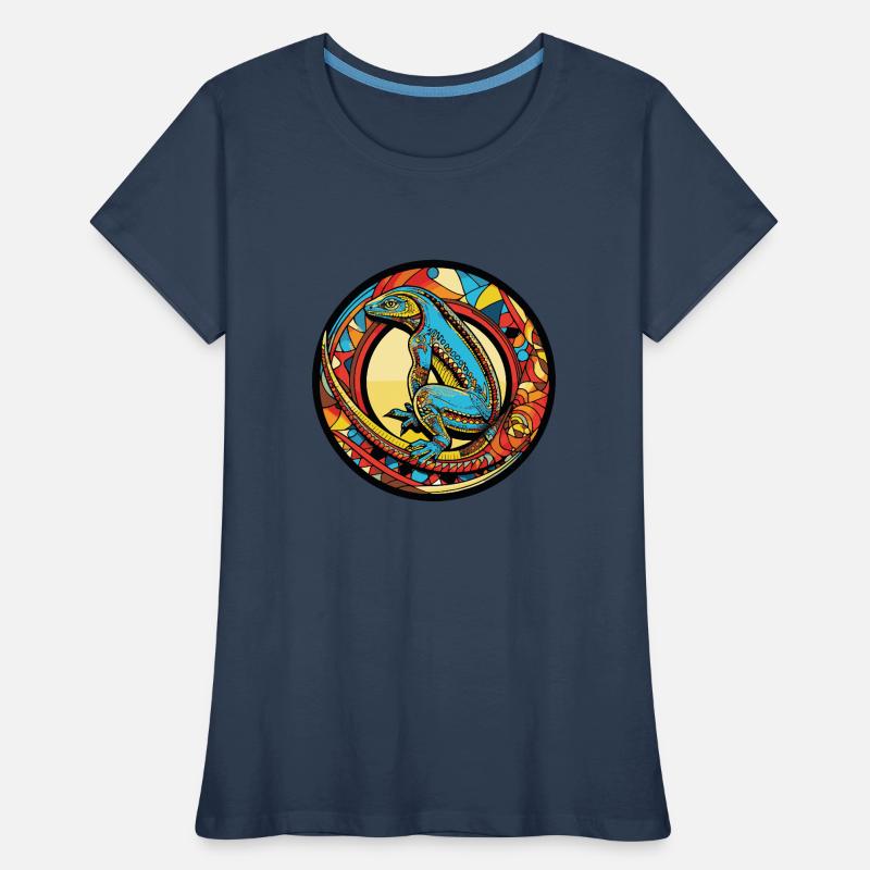 echse comic Frauen Premium Bio T-Shirt