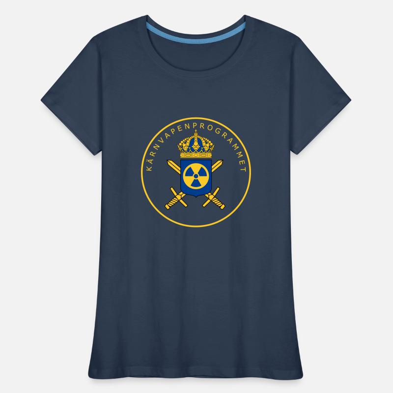Das schwedische Atomwaffenprogramm Frauen Premium Bio T-Shirt