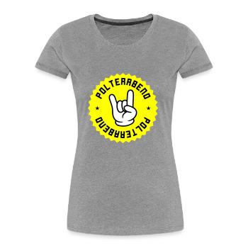 Polterabend Hochzeit Party - Frauen Premium Bio T-Shirt - Navy - Vorne - Mia (176cm)