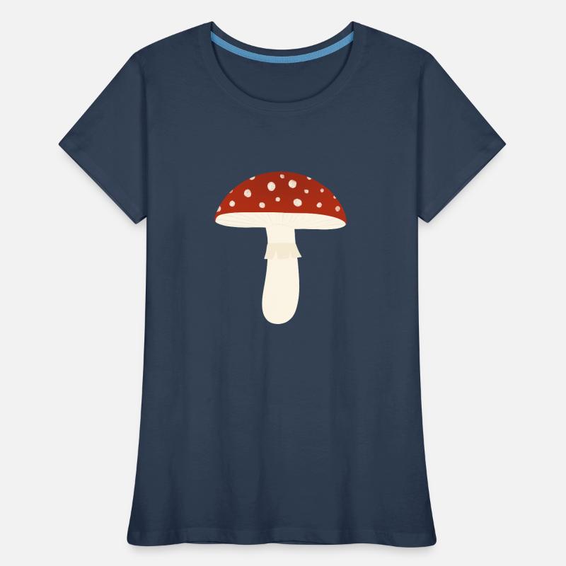 Toadstool Fly Agaric Mushroom Women's Premium Organic T-Shirt