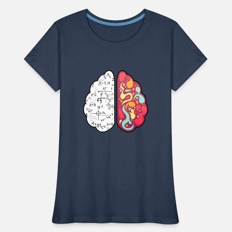 Math Lesson Mathematics Math Genius Math Brain Women's Premium Organic T-Shirt