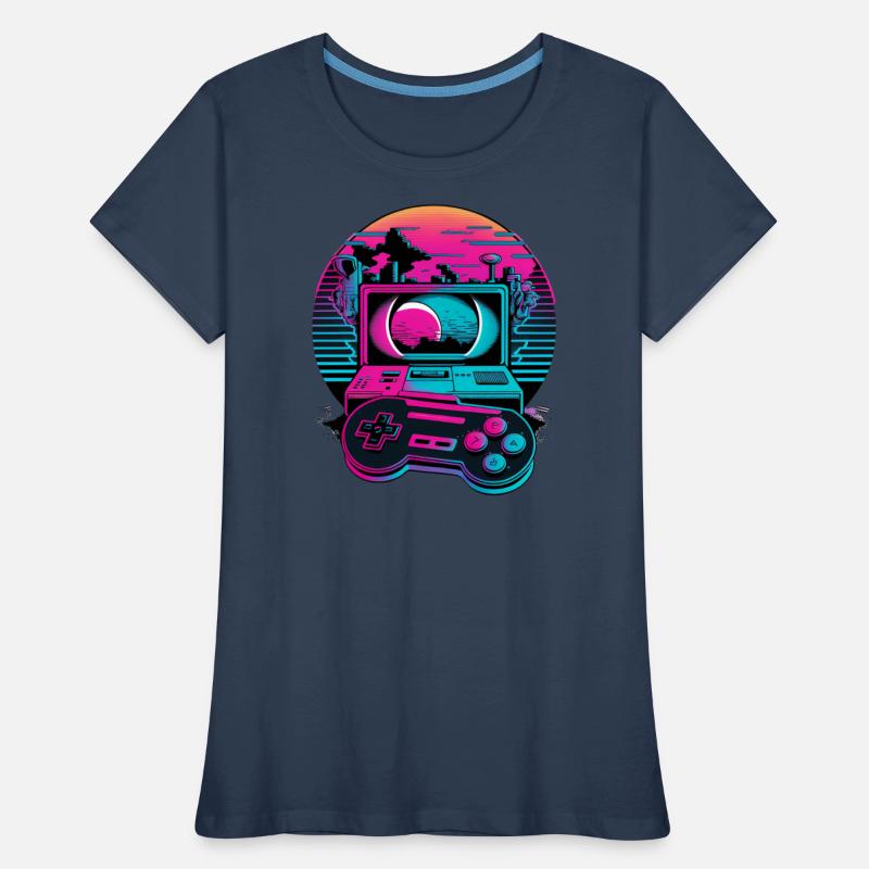 Console Controller Gaming Women's Premium Organic T-Shirt