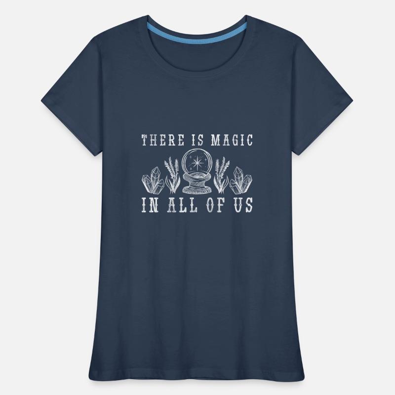 Signes, formes, éléments, phase de lune T-shirt bio Premium Femme