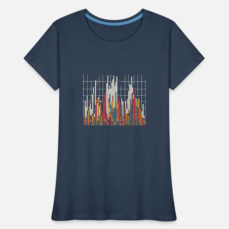 Data Analysis & Charts - Visual Gift Idea Women's Premium Organic T-Shirt