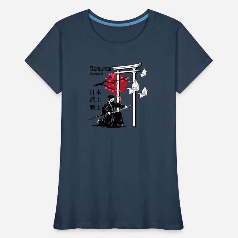 Samurai Warrior Women's Premium Organic T-Shirt